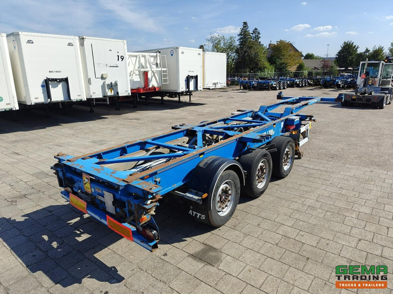 Van Hool 3B0079 3-Assen SAF - Schijfremmen - Alle aansluitingen / Universeel chassis - Container transporter/ Swap body semi-trailer: picture 1 Van Hool 3B0079 3-Assen SAF - Schijfremmen - Alle aansluitingen / Universeel chassis - Container transporter/ Swap body semi-trailer: picture 1