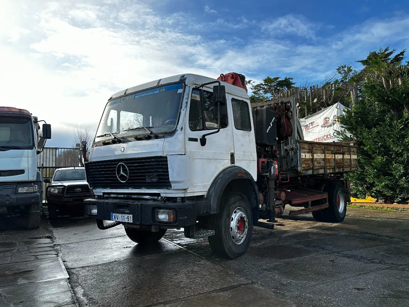 Mercedes-Benz SK 1935 V8 4X2 Tipper Spring/Spring AMCO V825 9T Crane - Tipper, Crane truck: picture 2 Mercedes-Benz SK 1935 V8 4X2 Tipper Spring/Spring AMCO V825 9T Crane - Tipper, Crane truck: picture 2