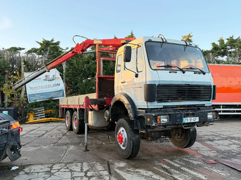 Mercedes-Benz SK 2635 V8 6X6 Chassis Spring/spring ZF Man Gear OM442 - Dropside/ Flatbed truck, Crane truck: picture 1 Mercedes-Benz SK 2635 V8 6X6 Chassis Spring/spring ZF Man Gear OM442 - Dropside/ Flatbed truck, Crane truck: picture 1