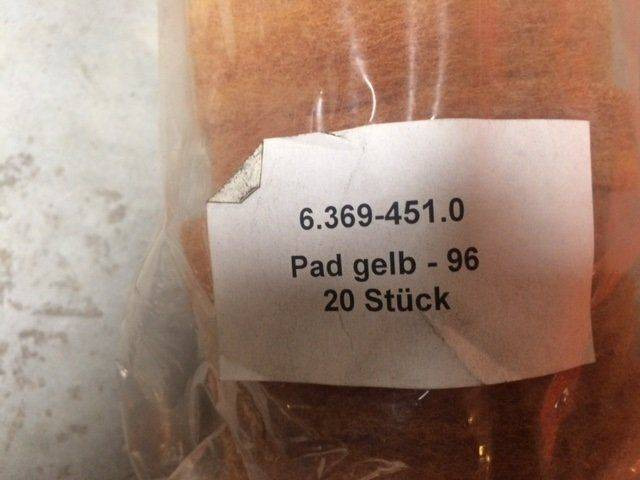 2X Kärcher Pad Yellow-96-20PCS - Broom for Cleaning machinery: picture 2 2X Kärcher Pad Yellow-96-20PCS - Broom for Cleaning machinery: picture 2