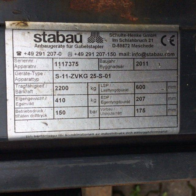 Stabau Fork positioner with separate side shift - Attachment: picture 5 Stabau Fork positioner with separate side shift - Attachment: picture 5