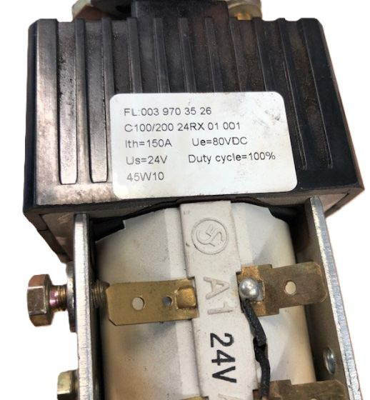 Contactor for Linde L12LHP, Series 133 - Relay for Material handling equipment: picture 5 Contactor for Linde L12LHP, Series 133 - Relay for Material handling equipment: picture 5