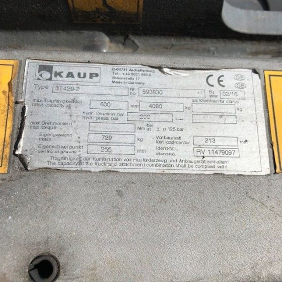 Kaup Double pallet handler - Forks: picture 2 Kaup Double pallet handler - Forks: picture 2