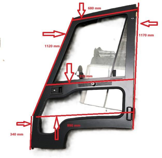 Left door for Linde 387 - Door and parts for Material handling equipment: picture 2 Left door for Linde 387 - Door and parts for Material handling equipment: picture 2