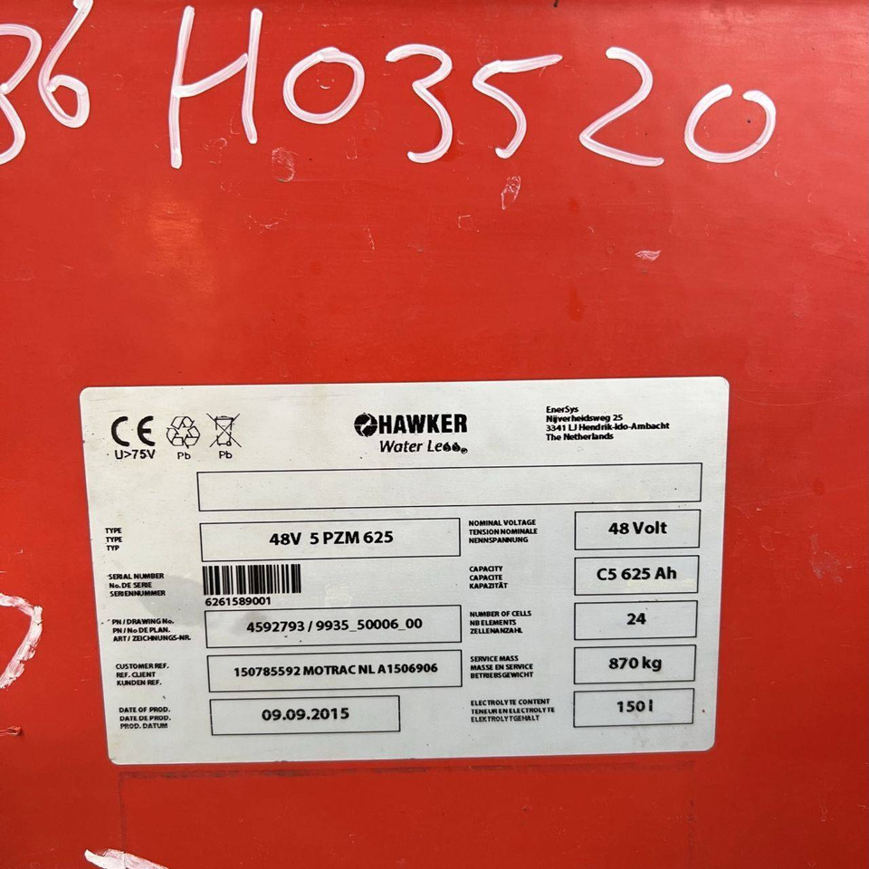 Electric forklift Linde E16 (386-02) EVO: picture 15