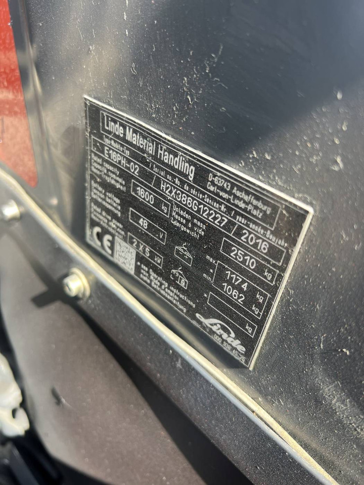 Linde E16PH (386-02) EVO leasing Linde E16PH (386-02) EVO: picture 19