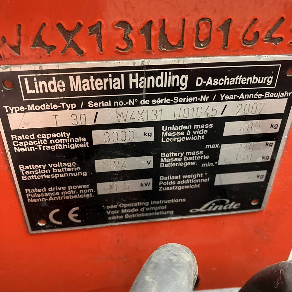 Pallet truck Linde T30AP (131): picture 17 Pallet truck Linde T30AP (131): picture 17