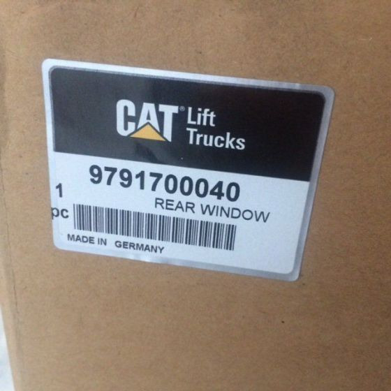 Rear windows for Caterpillar / Mitsubishi - Window and parts for Material handling equipment: picture 2 Rear windows for Caterpillar / Mitsubishi - Window and parts for Material handling equipment: picture 2