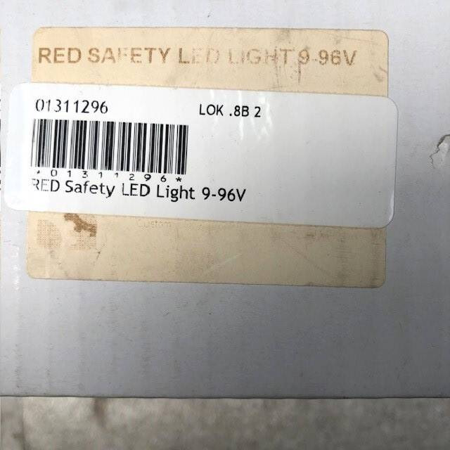 Red safety led light 9-96V - Lights/ Lighting for Material handling equipment: picture 3 Red safety led light 9-96V - Lights/ Lighting for Material handling equipment: picture 3