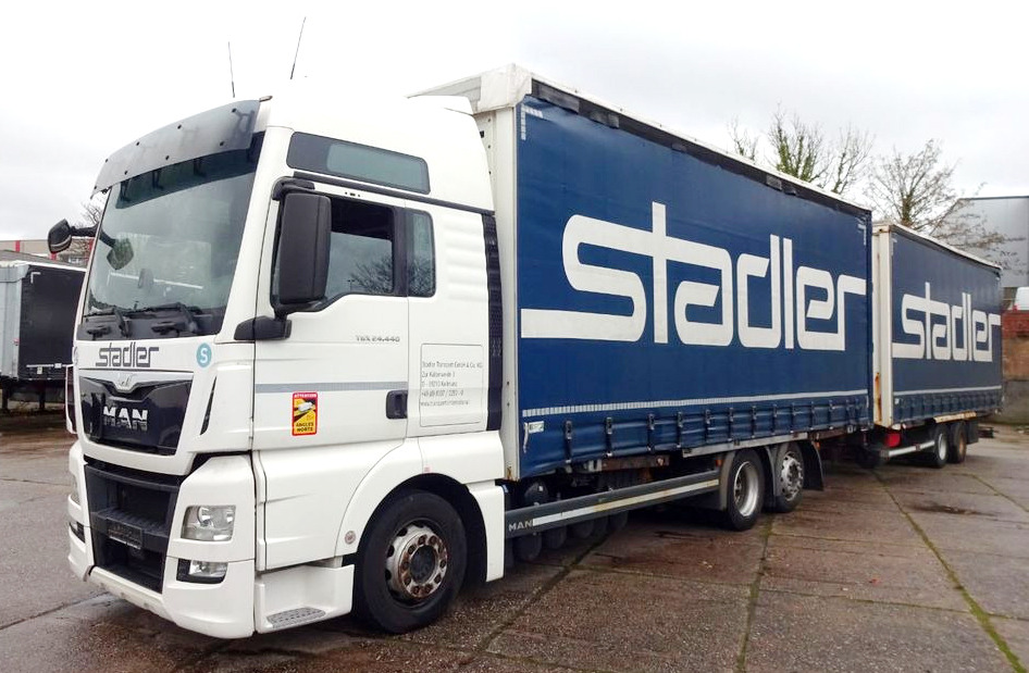 MAN 24.440, Jumbozug 117³, Intarder, XXL, 3+2, Edscha - Curtainsider truck: picture 1 MAN 24.440, Jumbozug 117³, Intarder, XXL, 3+2, Edscha - Curtainsider truck: picture 1