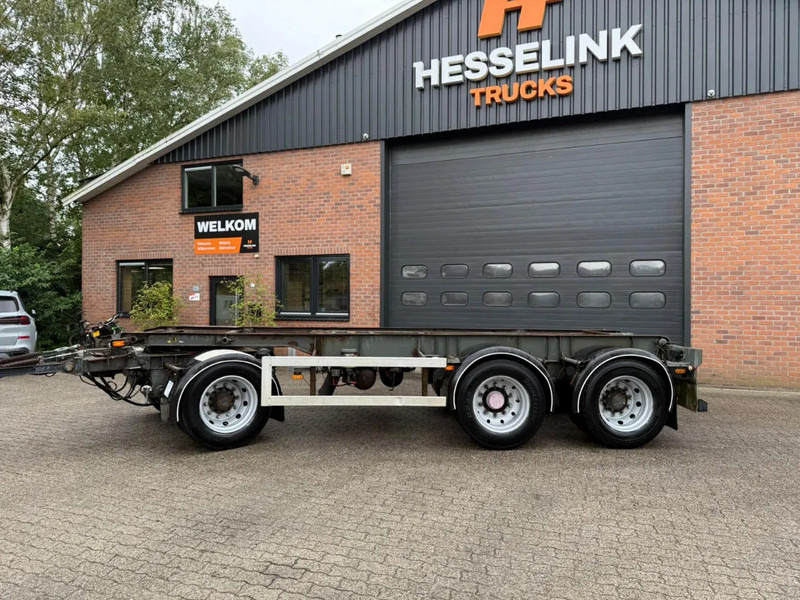 GS Meppel 28T Kiepende containeraanhangwagen! 640cm systeemlengte Centrale smering - Container transporter/ Swap body semi-trailer: picture 5 GS Meppel 28T Kiepende containeraanhangwagen! 640cm systeemlengte Centrale smering - Container transporter/ Swap body semi-trailer: picture 5