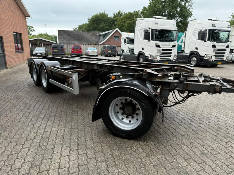 GS Meppel 28T Kiepende containeraanhangwagen! 640cm systeemlengte Centrale smering - Container transporter/ Swap body semi-trailer: picture 4 GS Meppel 28T Kiepende containeraanhangwagen! 640cm systeemlengte Centrale smering - Container transporter/ Swap body semi-trailer: picture 4