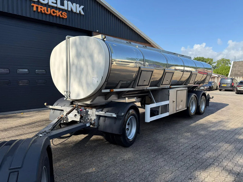 Magyar VM Tarm 19.000L RVS/INOX Melk/Milk/Milch Food 3 Rooms Liftas - Tank semi-trailer: picture 1 Magyar VM Tarm 19.000L RVS/INOX Melk/Milk/Milch Food 3 Rooms Liftas - Tank semi-trailer: picture 1