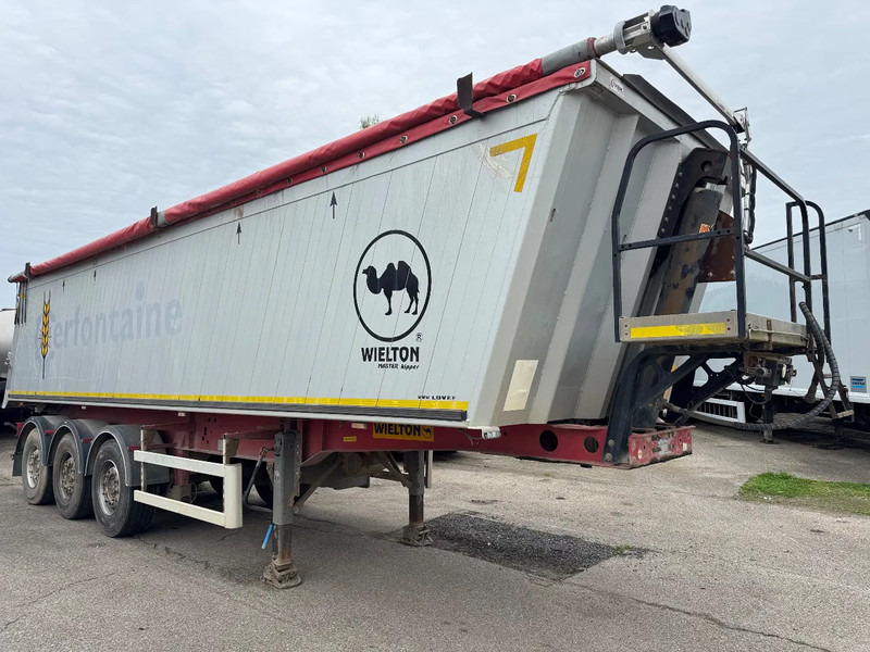 Wielton 45m3 Kipper Liftas Automatisch afdekzeil SAF Schijfremmen APK 12-2025 - Tipper semi-trailer: picture 3 Wielton 45m3 Kipper Liftas Automatisch afdekzeil SAF Schijfremmen APK 12-2025 - Tipper semi-trailer: picture 3
