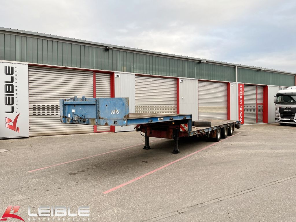 Low loader semi-trailer Doll D 325*Teleskop Tieflader4.400mm*§70 Genehmigung*: picture 1