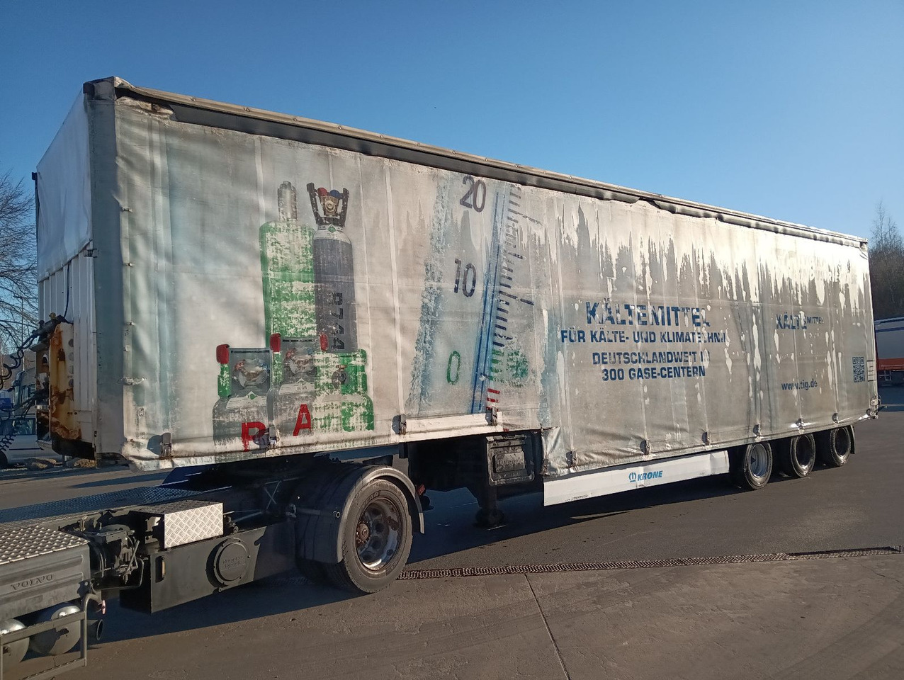 Krone SDP 27 12,2m JUMBO BPW 235/75R17,5 Reifen 90% - Low loader semi-trailer: picture 1 Krone SDP 27 12,2m JUMBO BPW 235/75R17,5 Reifen 90% - Low loader semi-trailer: picture 1