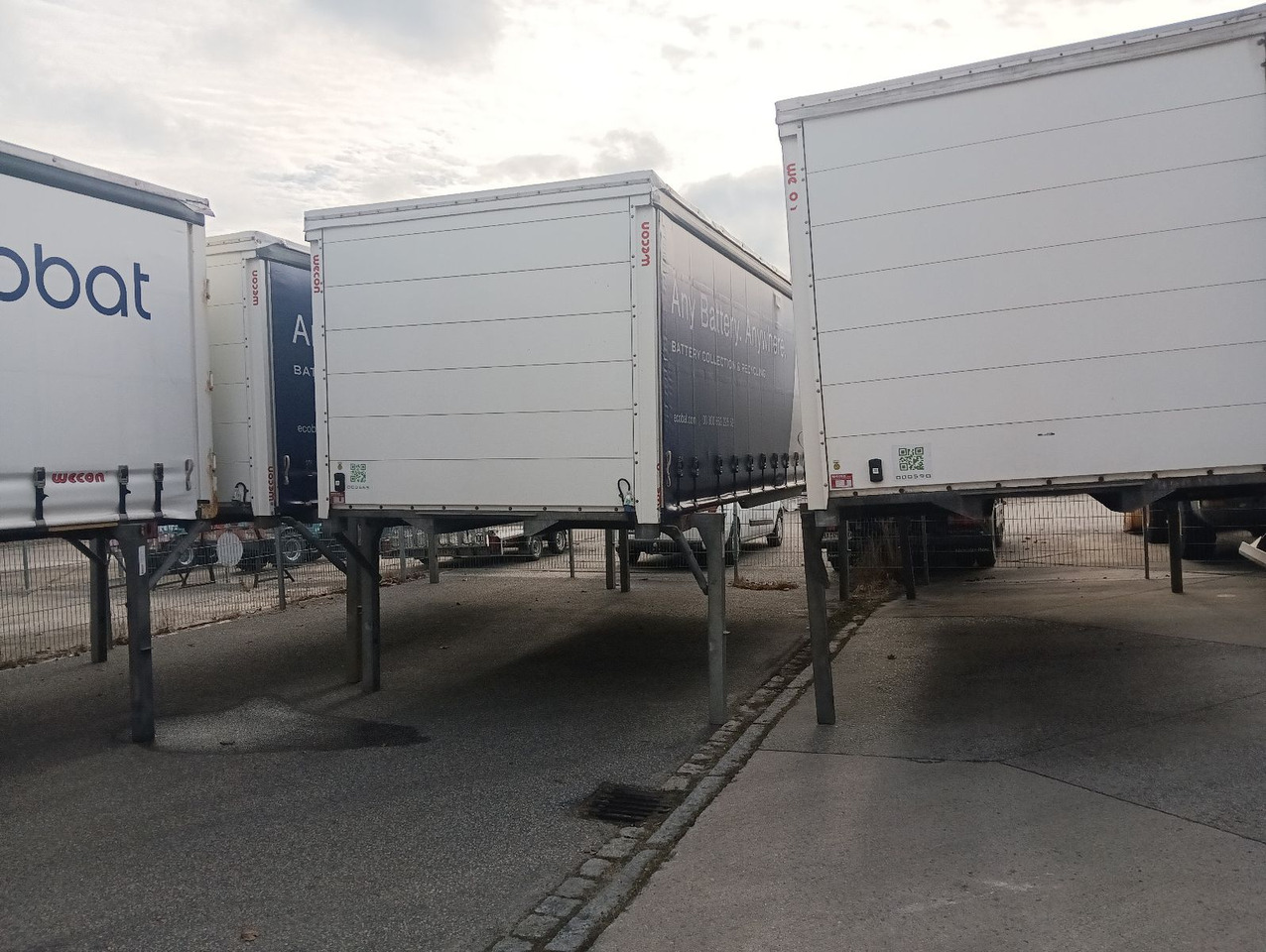 New Curtainside swap body Wecon 4x Duke WPR715 SG RAPIDO  Bodenstaufach verzinkt: picture 8