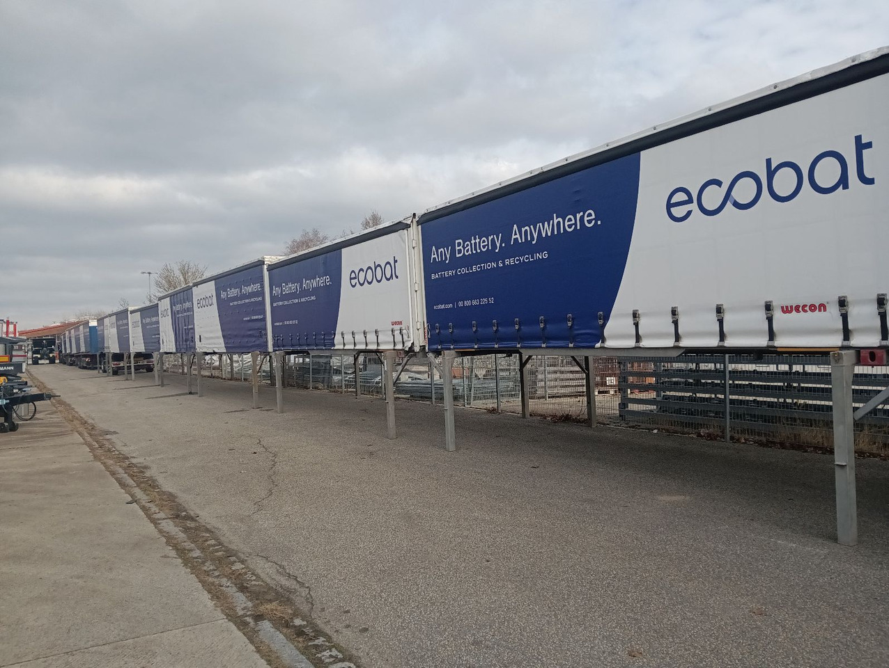 New Curtainside swap body Wecon 4x Duke WPR715 SG RAPIDO  Bodenstaufach verzinkt: picture 6