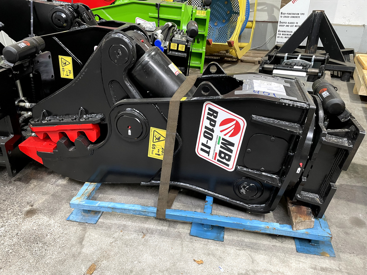 MBi 1100kg for 13- 17to. Bagger - Demolition shears for Attachment: picture 4 MBi 1100kg for 13- 17to. Bagger - Demolition shears for Attachment: picture 4