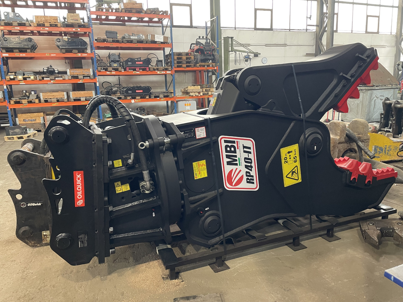 MBi RP40IT f. Bagger 35- 50to. - Demolition shears for Excavator: picture 1 MBi RP40IT f. Bagger 35- 50to. - Demolition shears for Excavator: picture 1