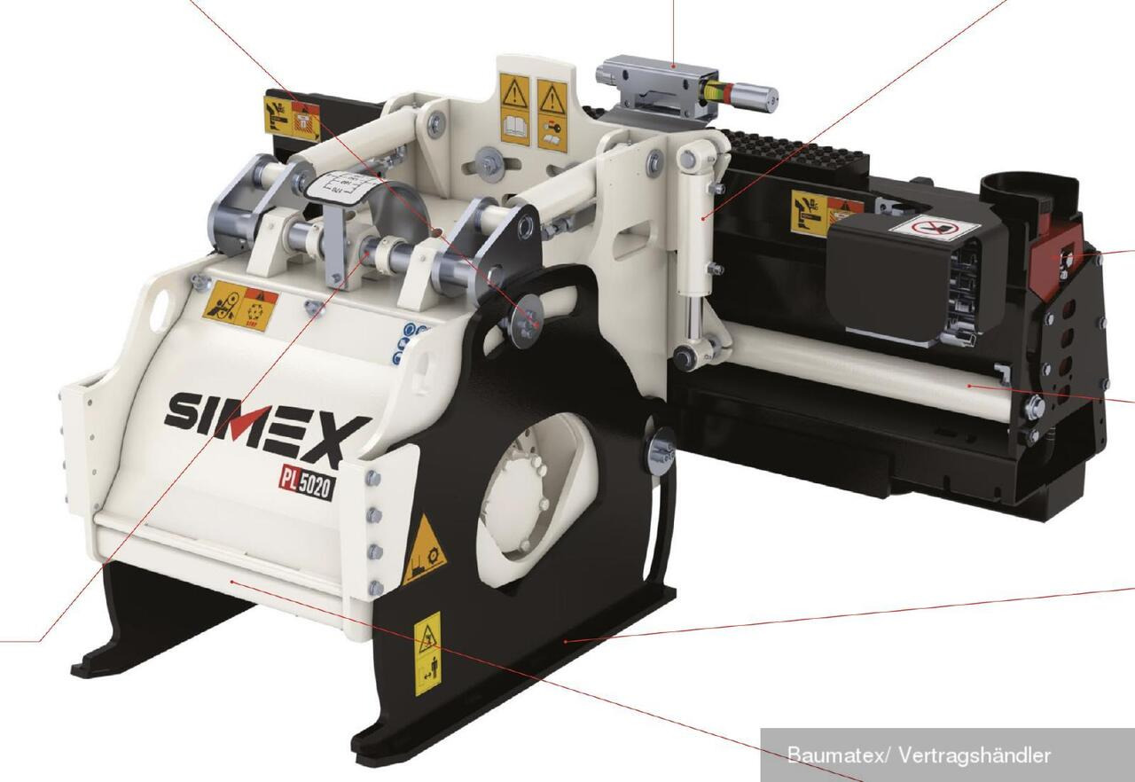 Simex 35cm Fräse f. Lader f. Radlader + Baggerlader!! - Cold planer: picture 5 Simex 35cm Fräse f. Lader f. Radlader + Baggerlader!! - Cold planer: picture 5
