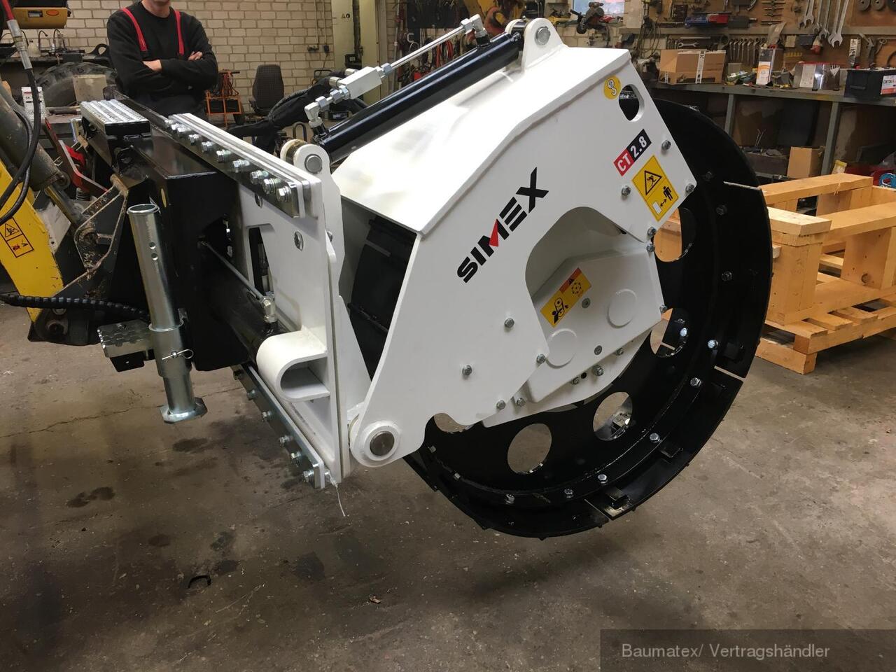 Simex CT Vibrations- Verdichterräder f. Lader! Breiten -40cm - Compactor: picture 4 Simex CT Vibrations- Verdichterräder f. Lader! Breiten -40cm - Compactor: picture 4