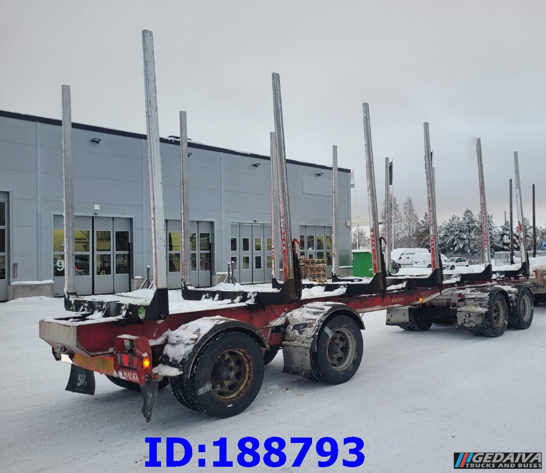 MALKKI RJ4-10200 - 4 Axles - Log trailer: picture 2 MALKKI RJ4-10200 - 4 Axles - Log trailer: picture 2
