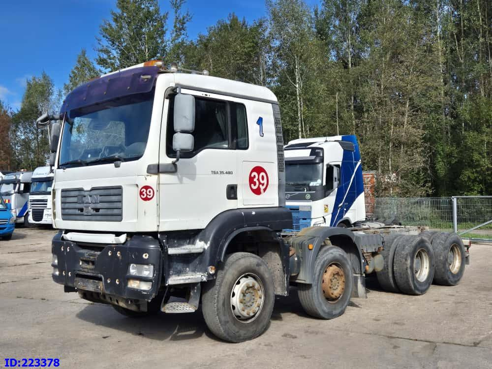 MAN TGA 35.480 8X4 - Full steel - Manual - Cab chassis truck: picture 1 MAN TGA 35.480 8X4 - Full steel - Manual - Cab chassis truck: picture 1