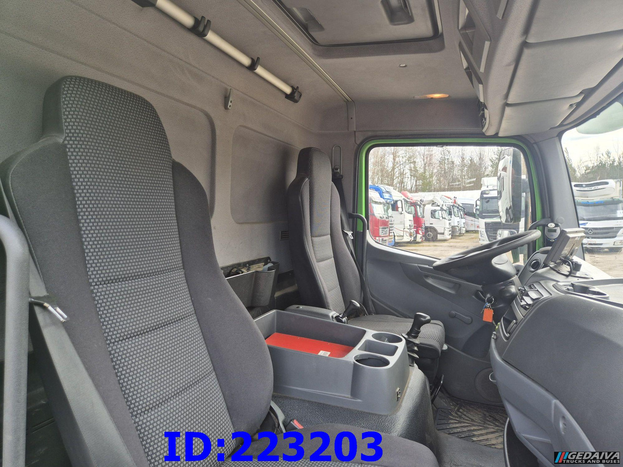 Box truck MERCEDES-BENZ Atego 818 4x2 Euro5 Manual: picture 21