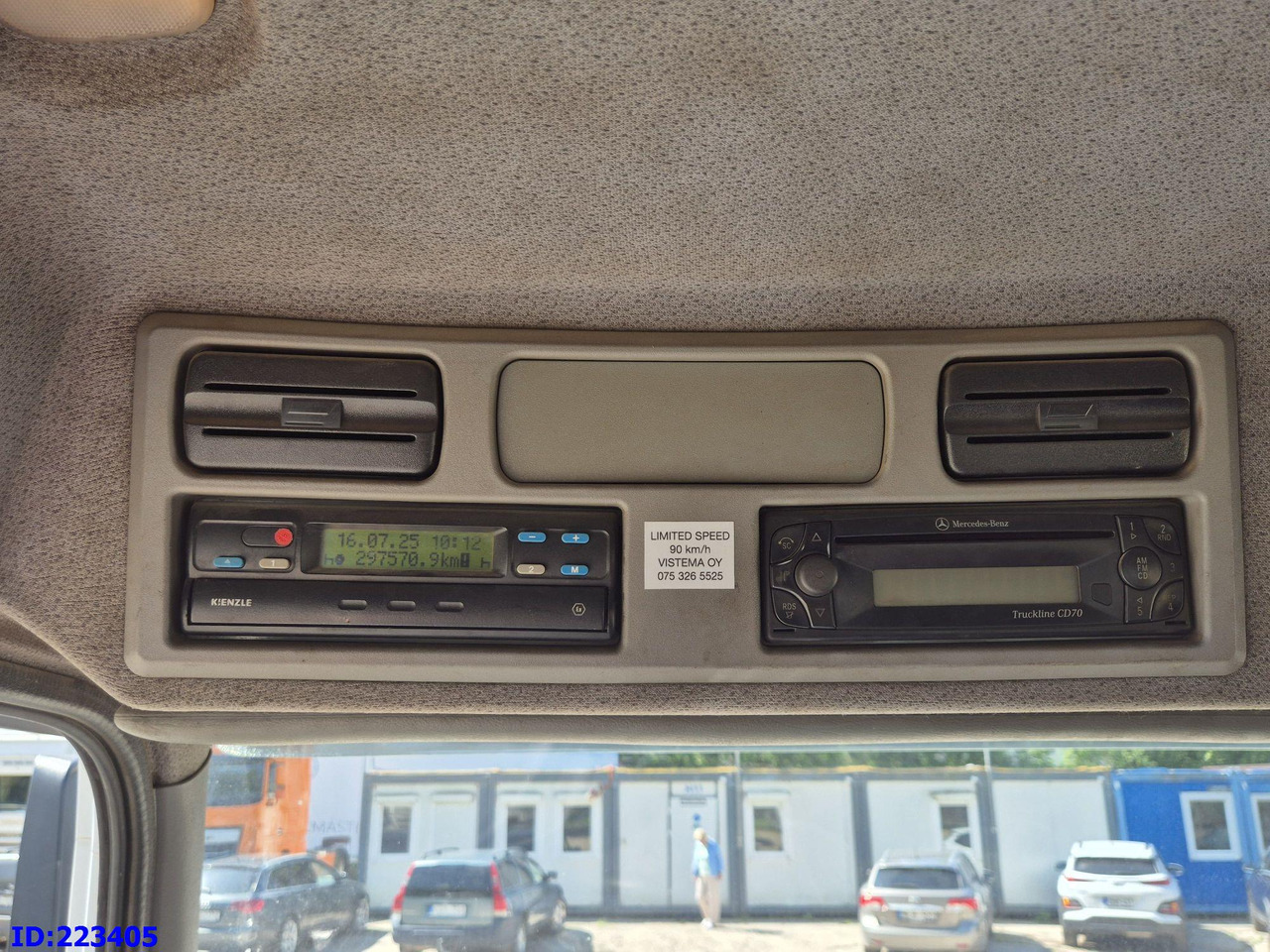 Cab chassis truck MERCEDES-BENZ Axor 2633 6x4 Full steel: picture 14 Cab chassis truck MERCEDES-BENZ Axor 2633 6x4 Full steel: picture 14