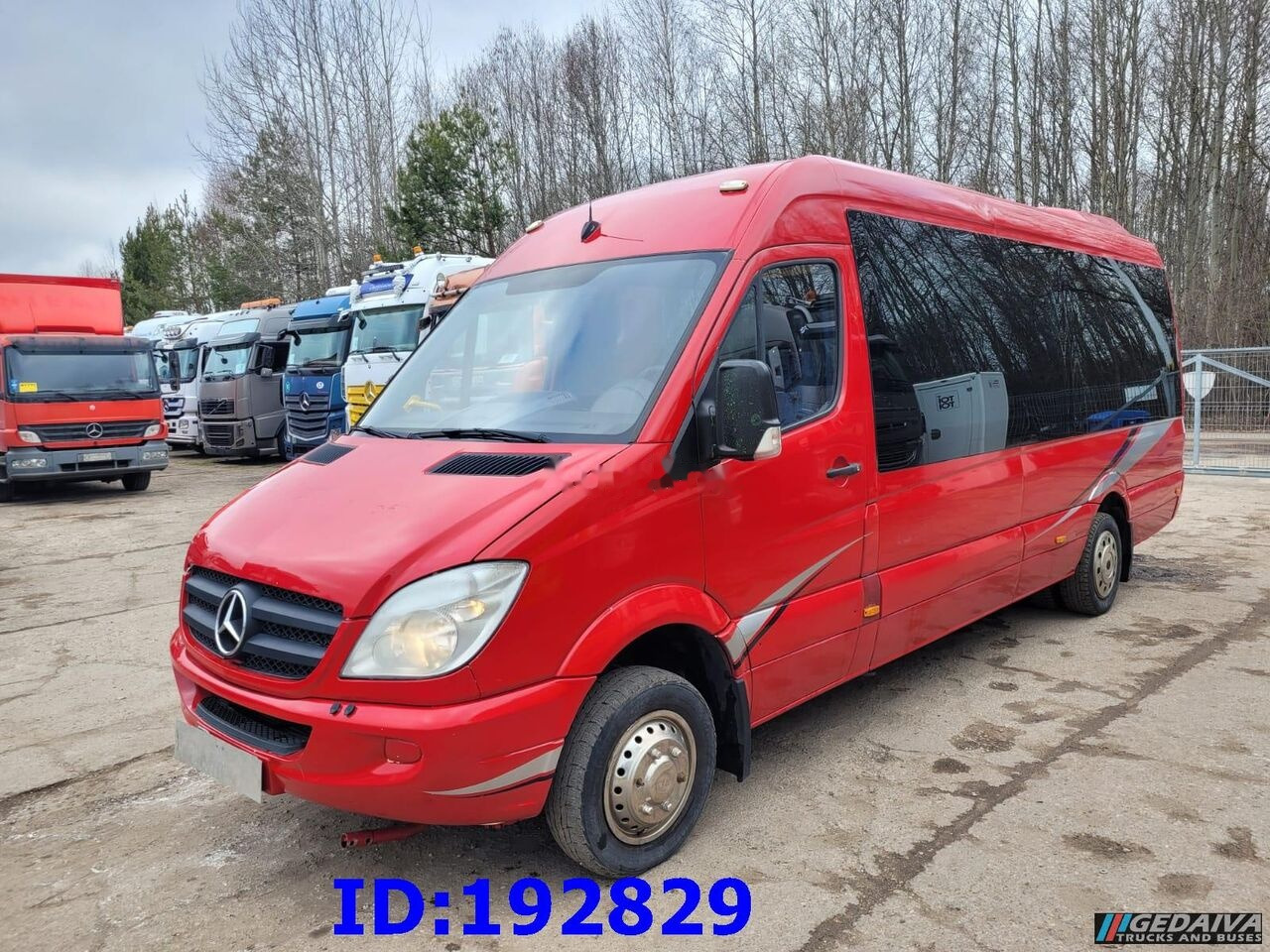 Minibus, Passenger van Mercedes-Benz Sprinter 515 VIP 17place: picture 1
