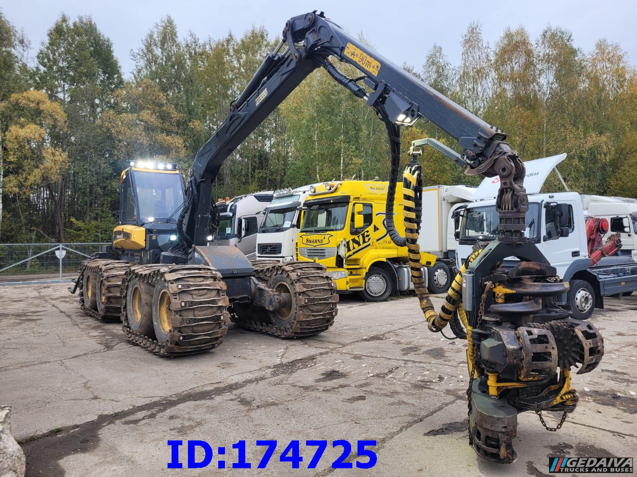 PONSSE FOX 8W - Forestry harvester: picture 3 PONSSE FOX 8W - Forestry harvester: picture 3