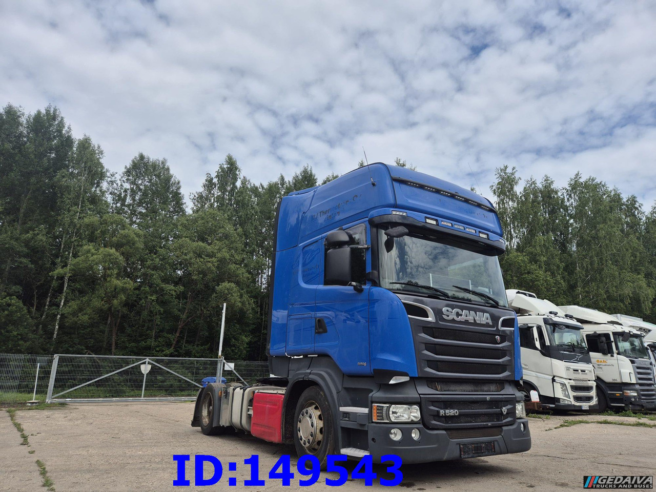 SCANIA R520 Mega Retarder Euro6 - Tractor unit: picture 4 SCANIA R520 Mega Retarder Euro6 - Tractor unit: picture 4