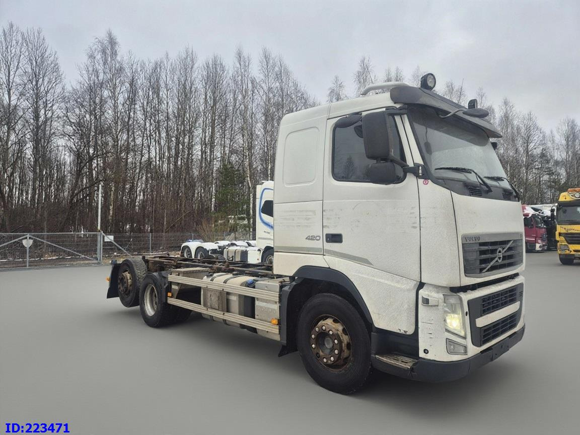 VOLVO FH 420HP 6×2 Steering axle - Cab chassis truck: picture 4 VOLVO FH 420HP 6×2 Steering axle - Cab chassis truck: picture 4