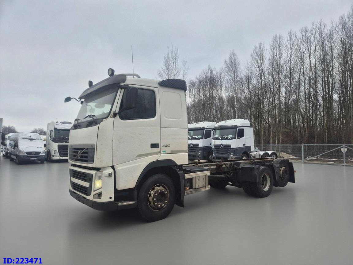 VOLVO FH 420HP 6×2 Steering axle - Cab chassis truck: picture 1 VOLVO FH 420HP 6×2 Steering axle - Cab chassis truck: picture 1