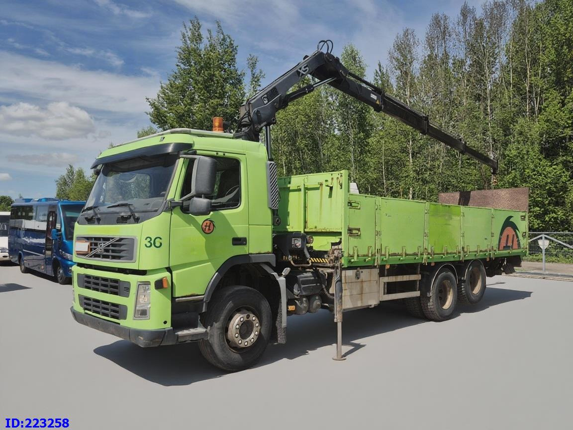 VOLVO FM9 300HP 6x2 + HIAB 144B -3 CL - Dropside/ Flatbed truck: picture 1 VOLVO FM9 300HP 6x2 + HIAB 144B -3 CL - Dropside/ Flatbed truck: picture 1