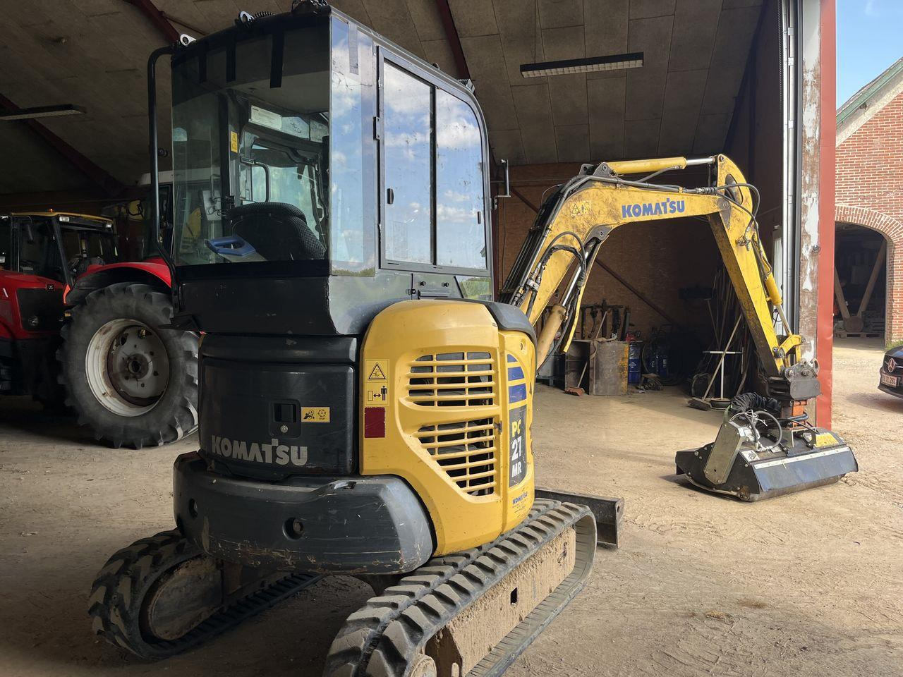 Komatsu PC27MR-2 - Mini excavator: picture 2 Komatsu PC27MR-2 - Mini excavator: picture 2