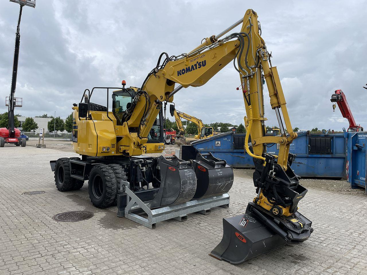 Komatsu PW118MR-11 - Mini excavator: picture 5 Komatsu PW118MR-11 - Mini excavator: picture 5
