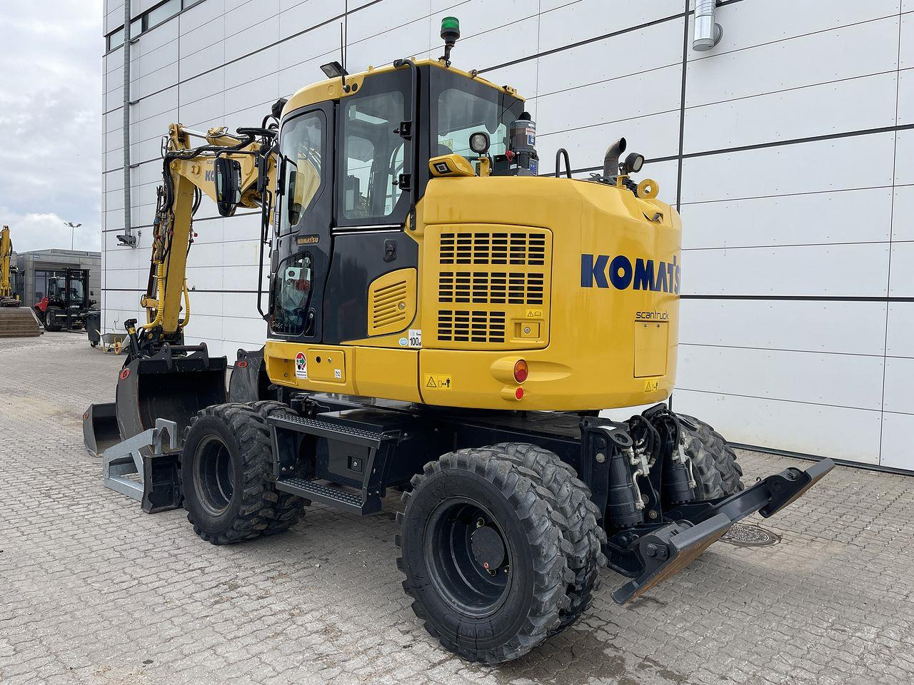 Komatsu PW118MR-11 - Mini excavator: picture 2 Komatsu PW118MR-11 - Mini excavator: picture 2