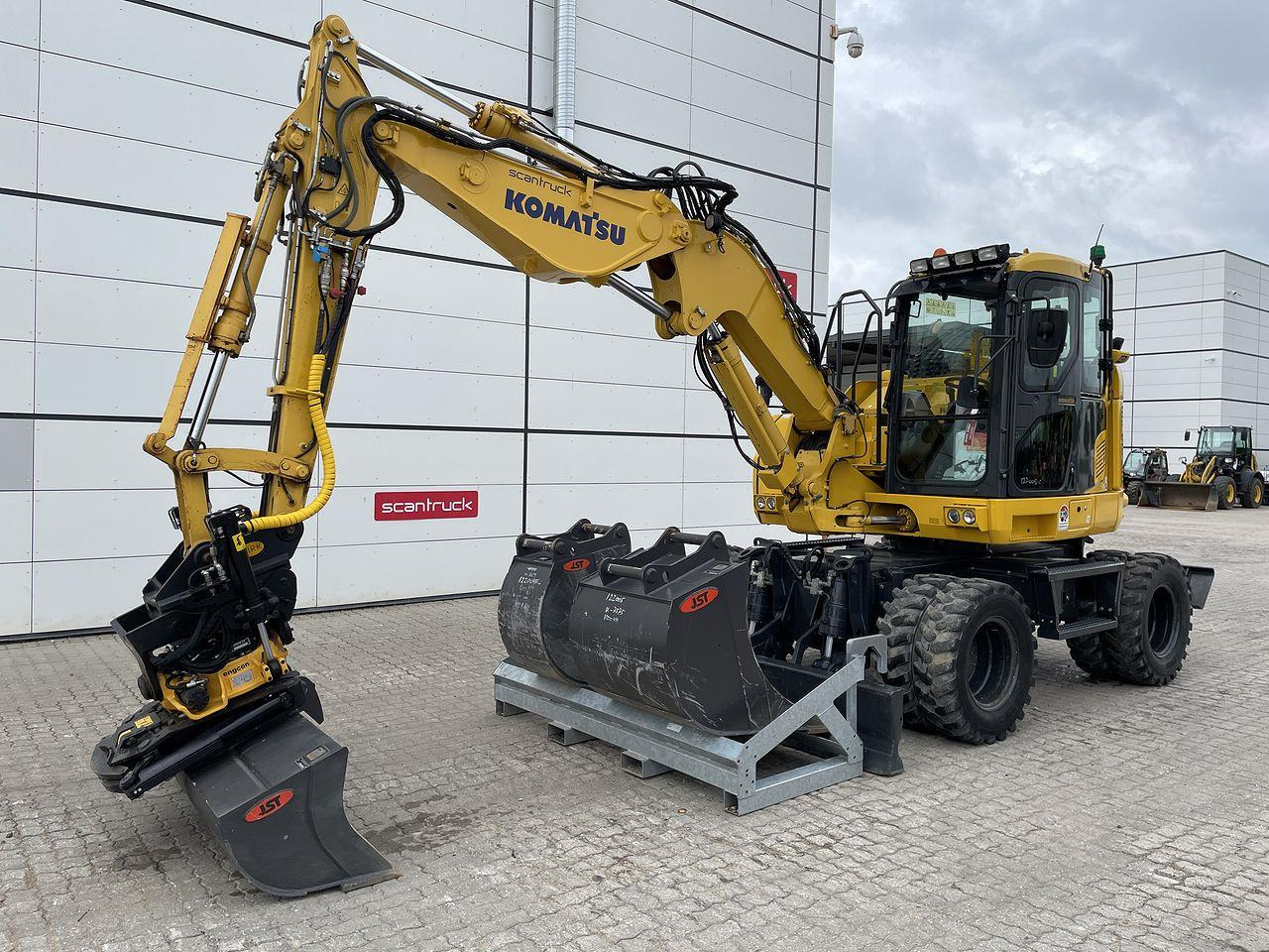 Komatsu PW118MR-11 - Mini excavator: picture 1 Komatsu PW118MR-11 - Mini excavator: picture 1