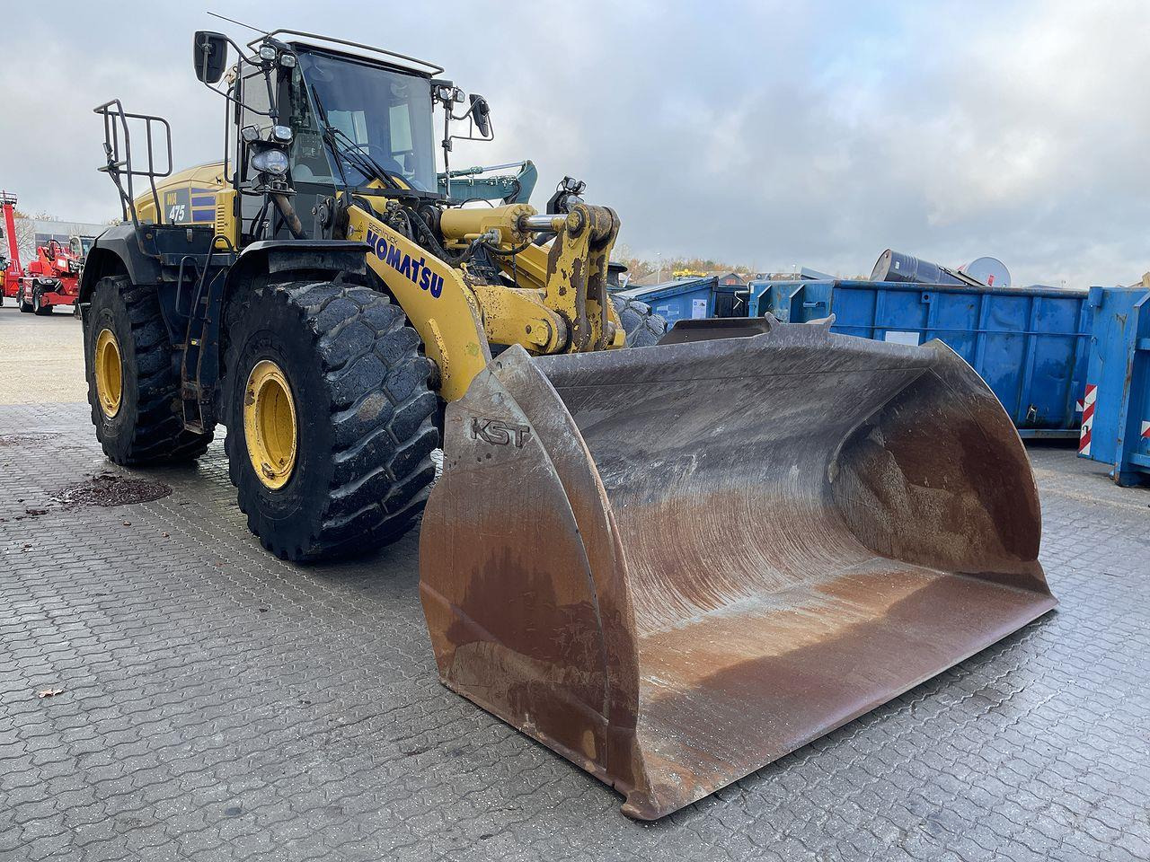 Komatsu WA475-10EO - Wheel loader: picture 5 Komatsu WA475-10EO - Wheel loader: picture 5