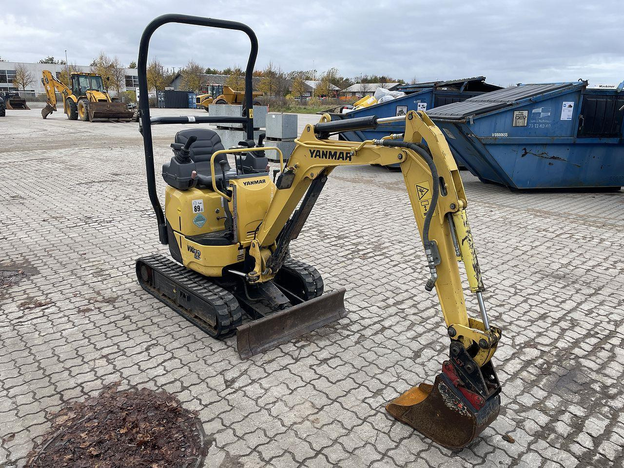 Yanmar VIO12 - Mini excavator: picture 5 Yanmar VIO12 - Mini excavator: picture 5