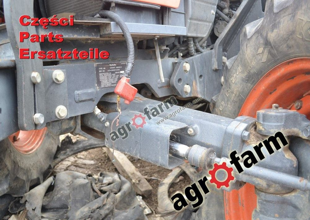 Kubota M9540 części, skrzynia biegów, silnik - Spare parts: picture 4 Kubota M9540 części, skrzynia biegów, silnik - Spare parts: picture 4