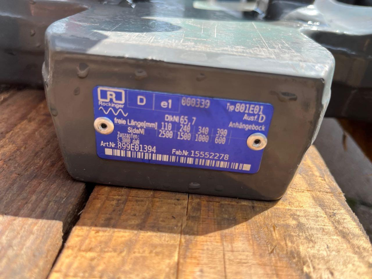 Fendt Zugpendel - Attachment: picture 3 Fendt Zugpendel - Attachment: picture 3