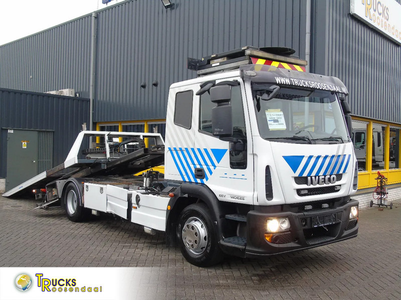 Iveco Eurocargo 140E25 + FULL SYSTEM + TOWING - Autotransporter truck: picture 1 Iveco Eurocargo 140E25 + FULL SYSTEM + TOWING - Autotransporter truck: picture 1