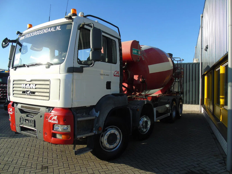 MAN TGA 41.440 + 8x4 + manual + spring - Concrete mixer truck: picture 2 MAN TGA 41.440 + 8x4 + manual + spring - Concrete mixer truck: picture 2