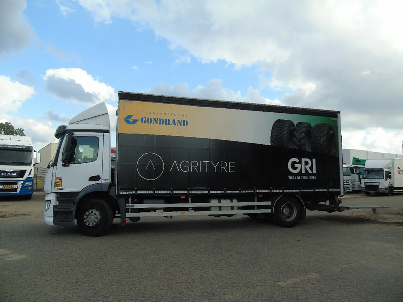 Mercedes-Benz Antos 1824 + EURO 6 + LIFT + PERFECT TRUCK - Curtainsider truck: picture 3 Mercedes-Benz Antos 1824 + EURO 6 + LIFT + PERFECT TRUCK - Curtainsider truck: picture 3