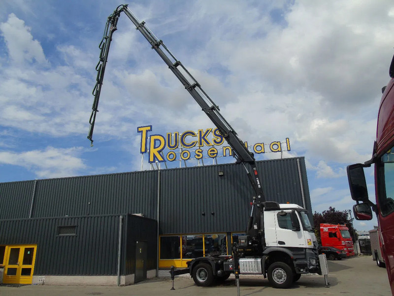 Mercedes-Benz Arocs 2051 + 4X4 + HIAB 302 E6 / JIB 70 X 4 + 10 EXTENTSIONS (512hours) - Crane truck: picture 2 Mercedes-Benz Arocs 2051 + 4X4 + HIAB 302 E6 / JIB 70 X 4 + 10 EXTENTSIONS (512hours) - Crane truck: picture 2