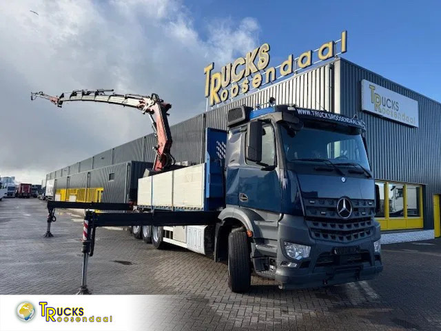 Mercedes-Benz Arocs 3251 + FASSI 660RA .26.HE 6x Extensions + 4x JIB + 8x4 + remote - Crane truck: picture 1 Mercedes-Benz Arocs 3251 + FASSI 660RA .26.HE 6x Extensions + 4x JIB + 8x4 + remote - Crane truck: picture 1