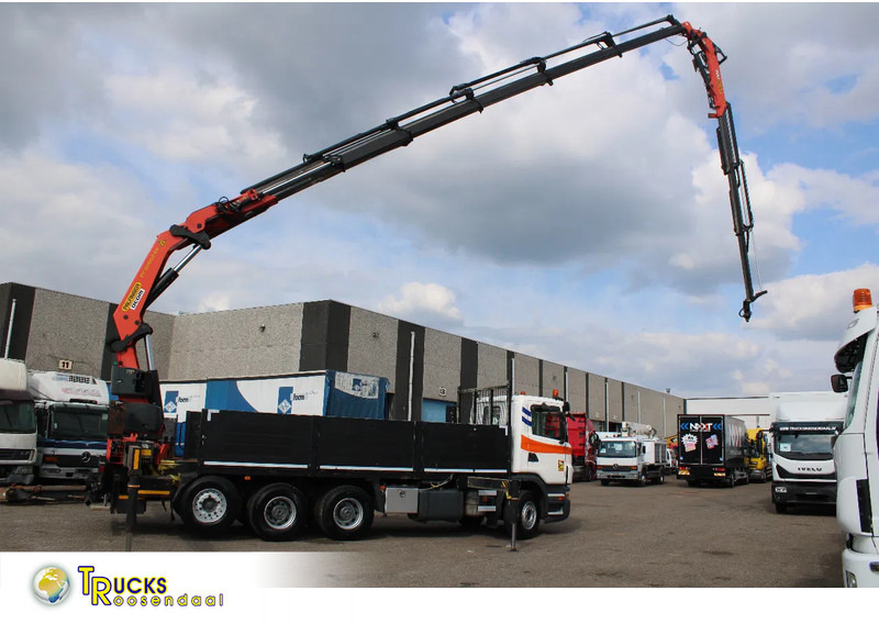 Scania G 480 + PALFINGER 500002EH 6x / JIB 3x + 8x4 STEERING + REMOTE - Crane truck: picture 1 Scania G 480 + PALFINGER 500002EH 6x / JIB 3x + 8x4 STEERING + REMOTE - Crane truck: picture 1